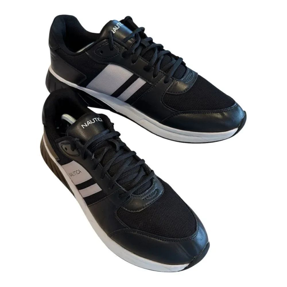 Nautica Logo Side Stripe Men’s Sneakers Size 12